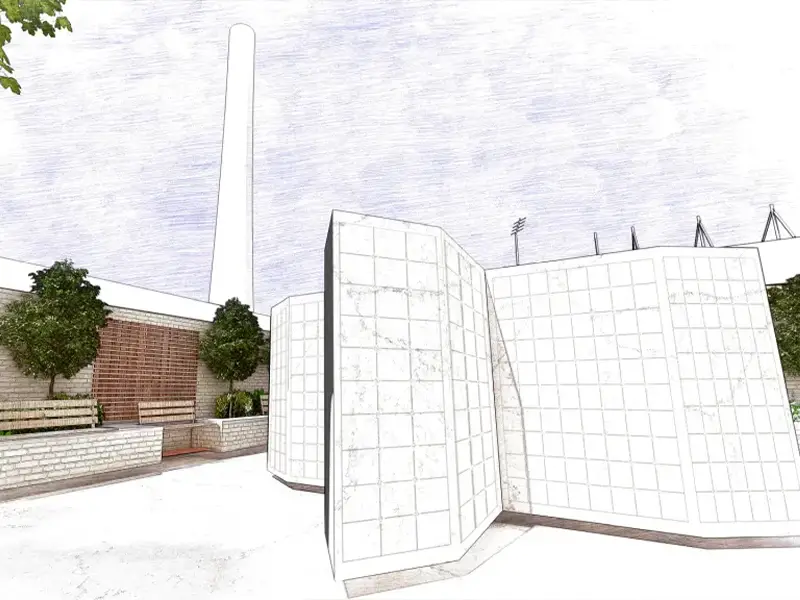 The Memorial Wall design